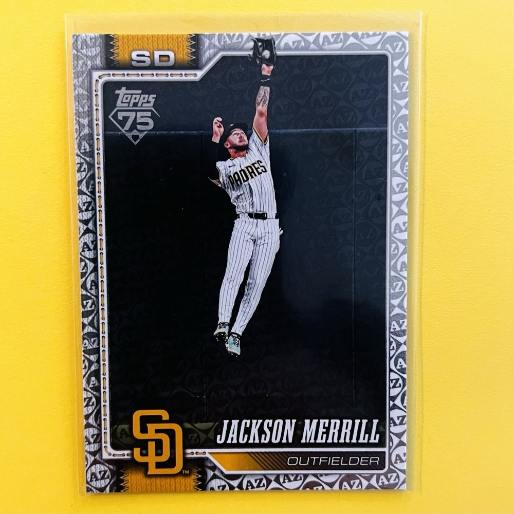 2026 Topps Series 1 Jackson Merrill #229 AZ Spring Training Parallel Padres